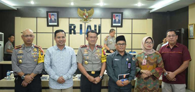 Ditaja Bawaslu, KPU, dan Polda Riau, Ustadz Abdul Somad Tabligh Akbar dalam Deklarasi Pilkada 